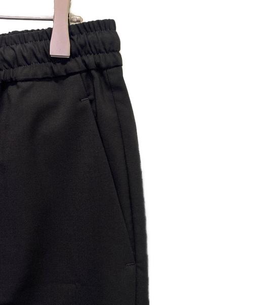 VALENTINO（ヴァレンティノ）VALENTINO (ヴァレンティノ) ドローコード センタープレス スラックス ブラック サイズ:50の古着・服飾アイテム