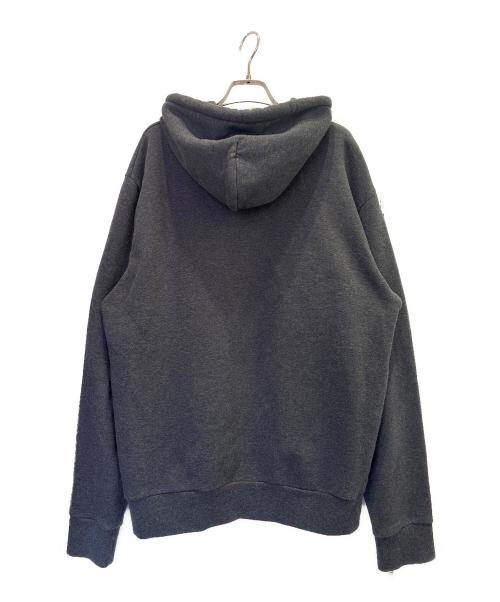 LOUIS VUITTON（ルイ ヴィトン）LOUIS VUITTON (ルイ ヴィトン) 24SS ロゴプリント プルオーバーフーディー グレー サイズ:XLの古着・服飾アイテム