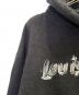 中古・古着 LOUIS VUITTON (ルイ ヴィトン) 24SS ロゴプリント プルオーバーフーディー グレー サイズ:XL：75000円
