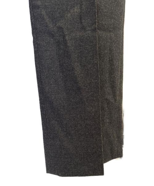 Maison Margiela（メゾンマルジェラ）Maison Margiela (メゾンマルジェラ) バージンウール トラウザー スラックス グレー サイズ:50の古着・服飾アイテム