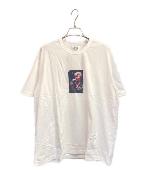 eYe COMME des GARCONS JUNYAWATANABE MAN（アイ コム デ ギャルソン ジュンヤ ワタナベ マン）eYe COMME des GARCONS JUNYAWATANABE MAN (アイ コム デ ギャルソン ジュンヤ ワタナベ マン) BerBerJin (ベンベルジン) David BowieプリントTシャツ ホワイト サイズ:Mの古着・服飾アイテム