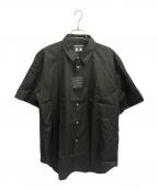 COMME des GARCONS HOMME DEUXコムデギャルソン オム ドゥ）の古着「綿ブロードシャツ」｜ブラック