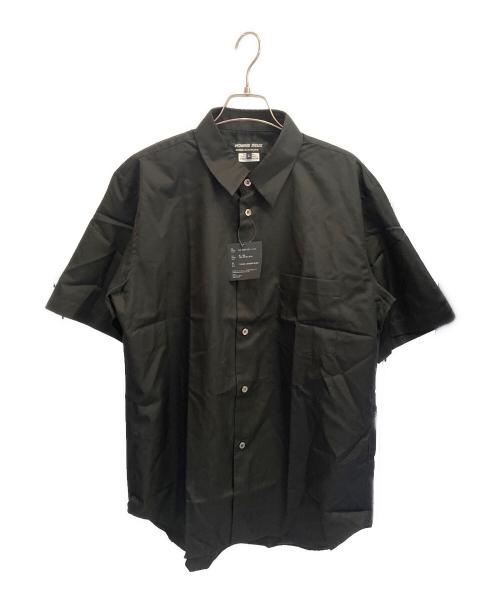 COMME des GARCONS HOMME DEUX（コムデギャルソン オム ドゥ）COMME des GARCONS HOMME DEUX (コムデギャルソン オム ドゥ) 綿ブロードシャツ ブラック サイズ:Lの古着・服飾アイテム