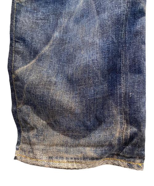 LEVI'S（リーバイス）LEVI'S (リーバイス) JUNYA WATANABE MAN (ジュンヤワタナベマン) ナイロンチノクロスプリントデニムパンツ インディゴ サイズ:Lの古着・服飾アイテム