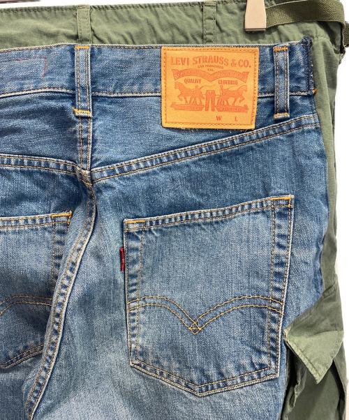LEVI'S（リーバイス）LEVI'S (リーバイス) JUNYA WATANABE MAN (ジュンヤワタナベマン) デニムパンツ インディゴ サイズ:Sの古着・服飾アイテム