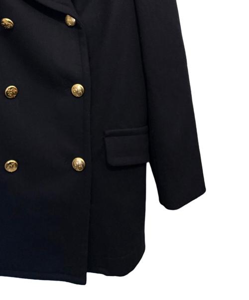 Vivienne Westwood ANGLOMANIA（ヴィヴィアンウエストウッドアングロマニア）VIVIENNE WESTWOOD ANGLOMANIA (ヴィヴィアンウエストウッドアングロマニア) Pコート ネイビー サイズ:42の古着・服飾アイテム