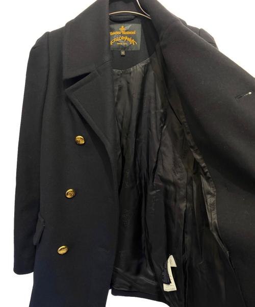 Vivienne Westwood ANGLOMANIA（ヴィヴィアンウエストウッドアングロマニア）VIVIENNE WESTWOOD ANGLOMANIA (ヴィヴィアンウエストウッドアングロマニア) Pコート ネイビー サイズ:42の古着・服飾アイテム