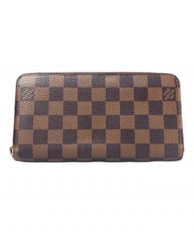 少し綺麗 正規品 ルイヴィトン ダミエ ジッピーウォレット 中古・古着通販】LOUIS VUITTON (ルイ ヴィトン) ジッピー・ウォレット