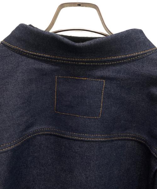 sacai（サカイ）sacai (サカイ) LEVI'S (リーバイス) Denim × Nylon Twill Reversible Blousonリバーシブルブルゾン インディゴ サイズ:4の古着・服飾アイテム