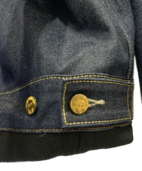 sacai（サカイ）sacai (サカイ) LEVI'S (リーバイス) Denim × Nylon Twill Reversible Blousonリバーシブルブルゾン インディゴ サイズ:4の古着・服飾アイテム