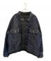sacai（サカイ）の古着「Denim × Nylon Twill Reversible Blousonリバーシブルブルゾン」｜インディゴ