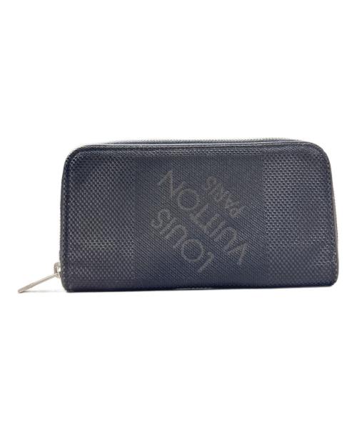 LOUIS VUITTON（ルイ ヴィトン）LOUIS VUITTON (ルイ ヴィトン) ポルトフォイユ・ロン ジッペ ブラックの古着・服飾アイテム