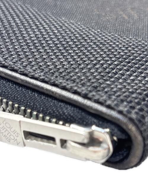 LOUIS VUITTON（ルイ ヴィトン）LOUIS VUITTON (ルイ ヴィトン) ポルトフォイユ・ロン ジッペ ブラックの古着・服飾アイテム