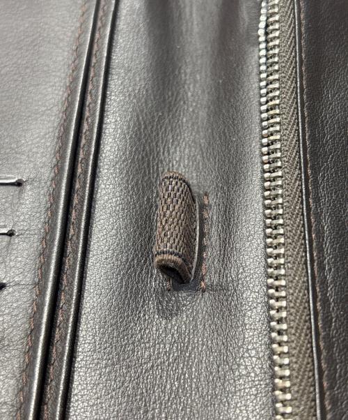 LOUIS VUITTON（ルイ ヴィトン）LOUIS VUITTON (ルイ ヴィトン) ポルトフォイユ・ロン ジッペ ブラックの古着・服飾アイテム