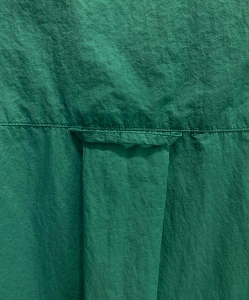 KOLOR（カラー）KOLOR (カラー) ナイロンタフタオープンカラーシャツ グリーン サイズ:2の古着・服飾アイテム