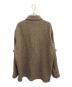 AURALEE (オーラリー) HOMESPUN TWEED SHIRT BLOUSON/ホームスパンツイードシャツブルゾン カーキ サイズ:5：38000円