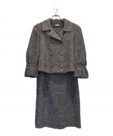 RED VALENTINO（レッドヴァレンティノ）の古着「セットアップジャケット」｜グレー