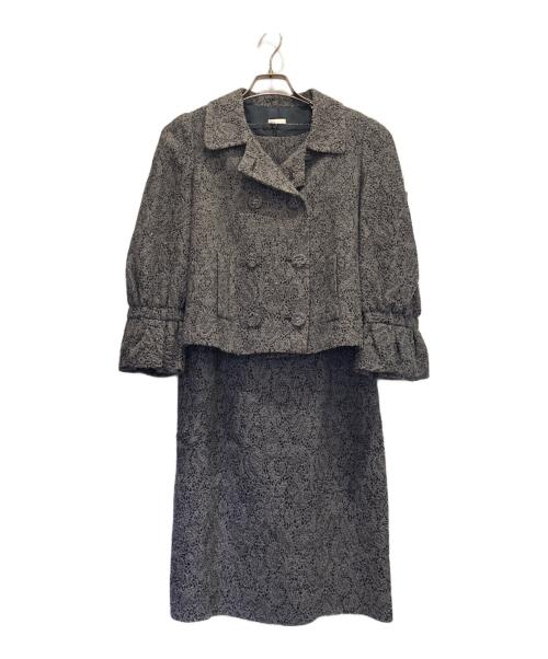 RED VALENTINO（レッドヴァレンティノ）RED VALENTINO (レッドヴァレンティノ) セットアップジャケット グレー サイズ:-の古着・服飾アイテム
