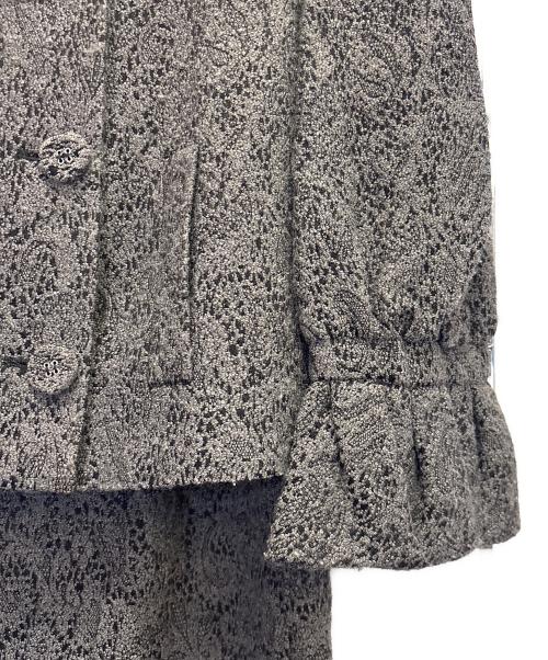 RED VALENTINO（レッドヴァレンティノ）RED VALENTINO (レッドヴァレンティノ) セットアップジャケット グレー サイズ:-の古着・服飾アイテム
