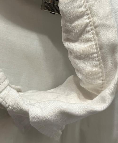 Yohji Yamamoto pour homme（ヨウジヤマモト プールオム）Yohji Yamamoto pour homme (ヨウジヤマモト プールオム) レーヨンロングシャツ ホワイト サイズ:1の古着・服飾アイテム