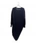 BALENCIAGA (バレンシアガ) カシミヤ混ニットワンピース ネイビー サイズ:34：10000円