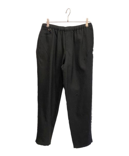 UNDERCOVER（アンダーカバー）UNDERCOVER (アンダーカバー) コットン裏毛ストラップパンツ ブラック サイズ:2の古着・服飾アイテム