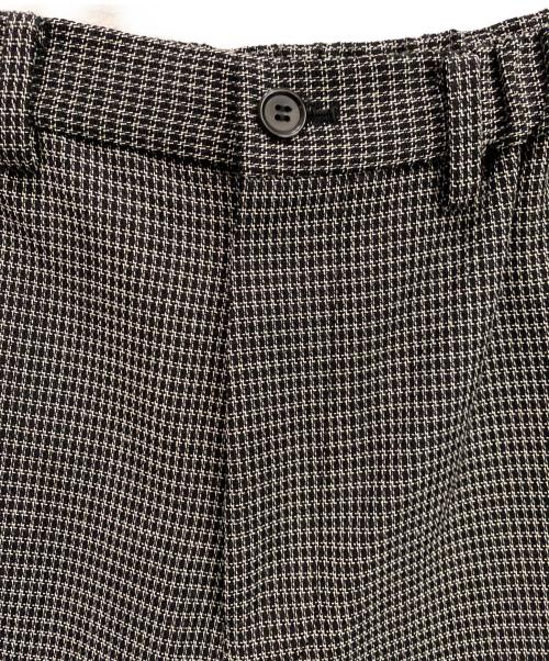 UNDERCOVER（アンダーカバー）UNDERCOVER (アンダーカバー) twin peaks (ツインピークス) ジップフライ スラックスパンツ ブラック サイズ:1の古着・服飾アイテム
