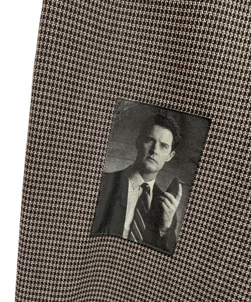 UNDERCOVER（アンダーカバー）UNDERCOVER (アンダーカバー) twin peaks (ツインピークス) ジップフライ スラックスパンツ ブラック サイズ:1の古着・服飾アイテム