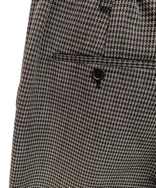UNDERCOVER（アンダーカバー）UNDERCOVER (アンダーカバー) twin peaks (ツインピークス) ジップフライ スラックスパンツ ブラック サイズ:1の古着・服飾アイテム