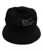 UNDERCOVER×WTAPSアンダーカバー×ダブルタップス）の古着「ONE ON ONE BUCKET HAT」｜ブラック