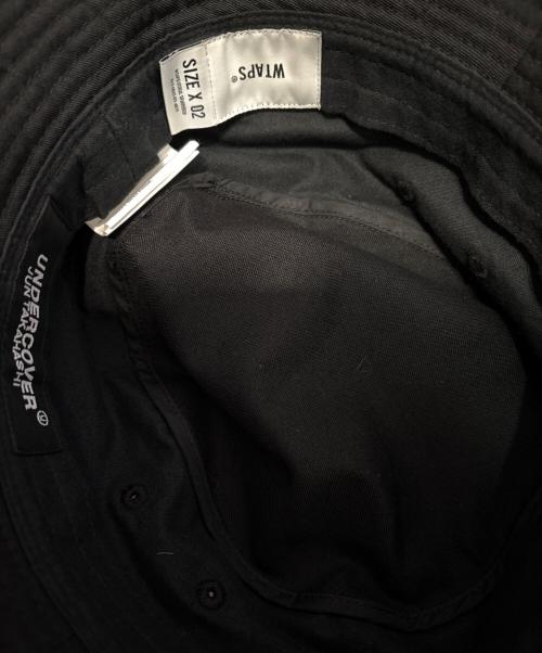 UNDERCOVER（アンダーカバー）UNDERCOVER (アンダーカバー) WTAPS (ダブルタップス) ONE ON ONE BUCKET HAT ブラック サイズ:2の古着・服飾アイテム