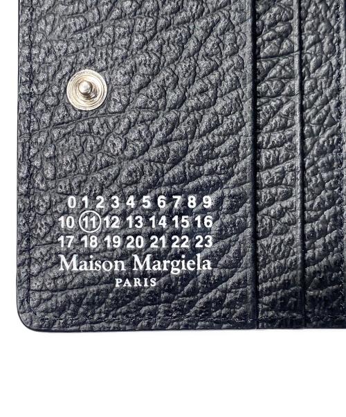 Maison Margiela（メゾンマルジェラ）Maison Margiela (メゾンマルジェラ) 4ステッチ キーリング付 カードケース ブラックの古着・服飾アイテム