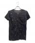PLEATS PLEASE (プリーツプリーズ) Tadanori Yokoo Short Sleeve T-Shirt Space Black/総柄カットソー ブラック サイズ:3：22000円
