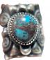 NAVAJO (ナバホ) Delbert Gordon ( デルバート ゴードン )ターコイズリング シルバー サイズ:24号：60000円