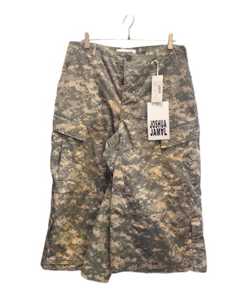 JOSHUA JAMAL（ジョシュア ジャマル）JOSHUA JAMAL (ジョシュア ジャマル) acu nbhd pantsカーゴパンツjjanp-camo ライトグリーン サイズ:Mの古着・服飾アイテム