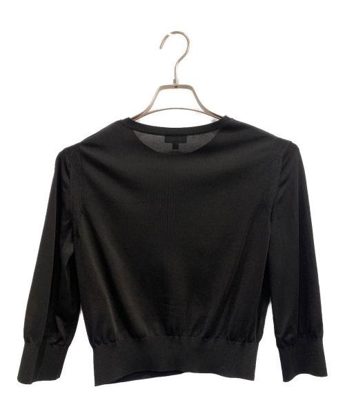 CHANEL（シャネル）CHANEL (シャネル) ココマークボタン ニット ブラック サイズ:34の古着・服飾アイテム