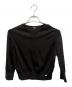 CHANEL（シャネル）の古着「ココマークボタン ニット」｜ブラック