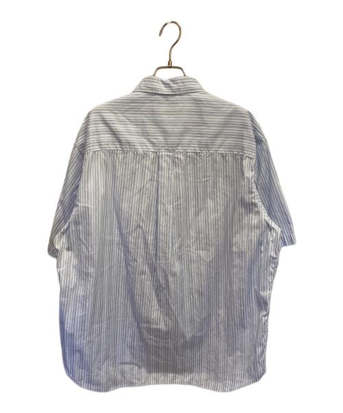UNDERCOVER（アンダーカバー）UNDERCOVER (アンダーカバー) コットンストライプシャツ スカイブルー サイズ:3の古着・服飾アイテム