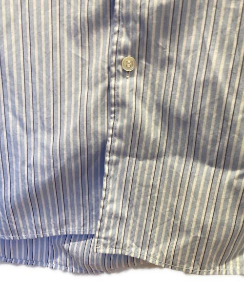 UNDERCOVER（アンダーカバー）UNDERCOVER (アンダーカバー) コットンストライプシャツ スカイブルー サイズ:3の古着・服飾アイテム