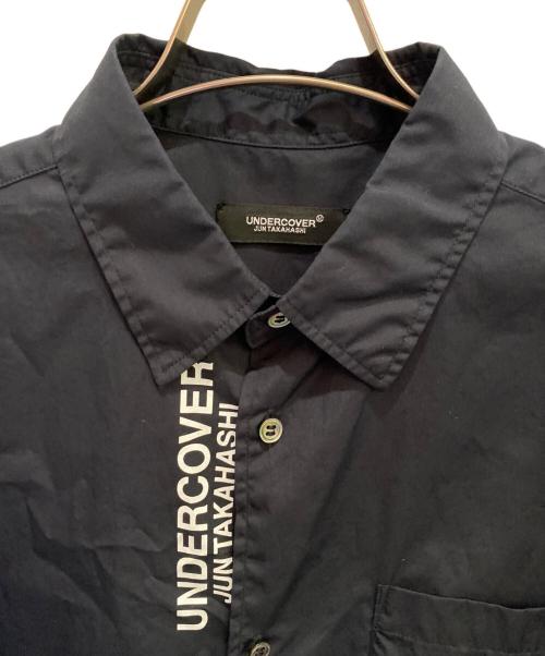 UNDERCOVER（アンダーカバー）UNDERCOVER (アンダーカバー) コットンブロードシャツ ネイビー サイズ:3の古着・服飾アイテム