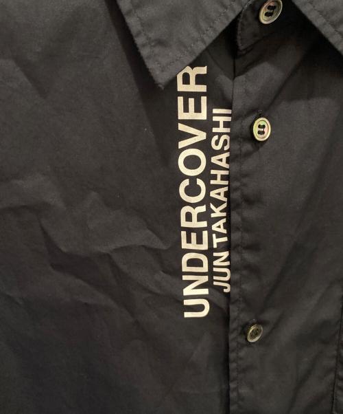 UNDERCOVER（アンダーカバー）UNDERCOVER (アンダーカバー) コットンブロードシャツ ネイビー サイズ:3の古着・服飾アイテム