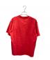 UNDERCOVER (アンダーカバー) コットンユーズド加工Tシャツ レッド サイズ:2：12000円
