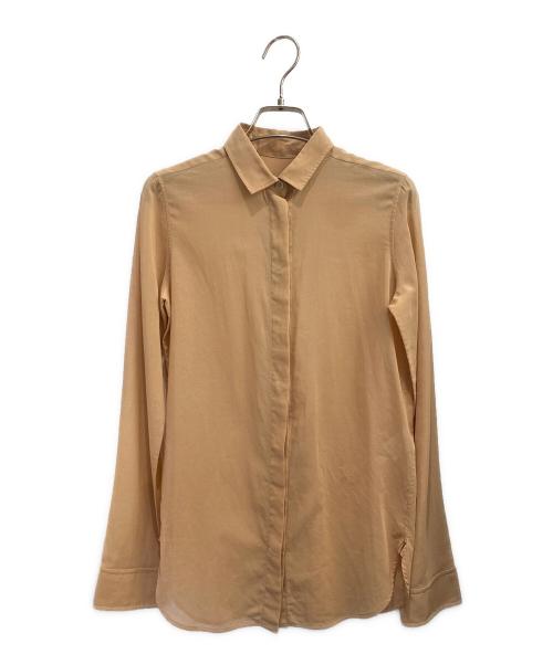 Chloe（クロエ）Chloe (クロエ) 長袖シャツ ブラウン サイズ:36の古着・服飾アイテム