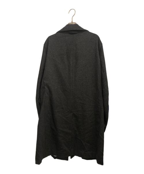 The shepherd UNDERCOVER（ザシェパード アンダーカバー）The shepherd UNDERCOVER (ザシェパード アンダーカバー) カシミヤウールコート グレー サイズ:4の古着・服飾アイテム