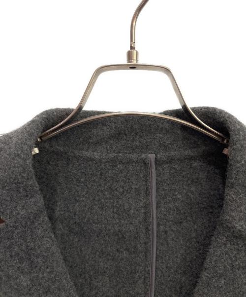 UNDERCOVER（アンダーカバー）UNDERCOVER (アンダーカバー) ラムリバーノッチドダブルコート ブラウン サイズ:2の古着・服飾アイテム