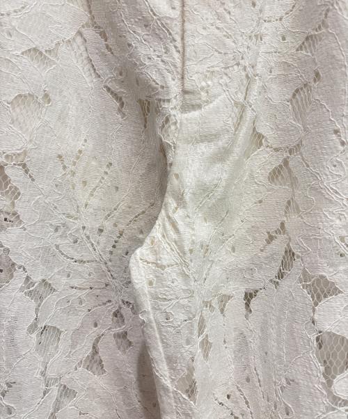 cygne（シーニュ）cygne (シーニュ) レースパンツ ホワイト 未使用品の古着・服飾アイテム