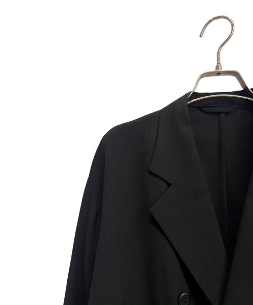 LAD MUSICIAN（ラッドミュージシャン）LAD MUSICIAN (ラッドミュージシャン) DRY CLOTH DOUBLE BREASTED JACKET ブラック サイズ:44の古着・服飾アイテム