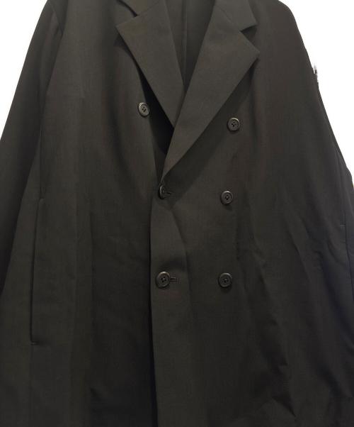 LAD MUSICIAN（ラッドミュージシャン）LAD MUSICIAN (ラッドミュージシャン) DRY CLOTH DOUBLE BREASTED JACKET ブラック サイズ:44の古着・服飾アイテム