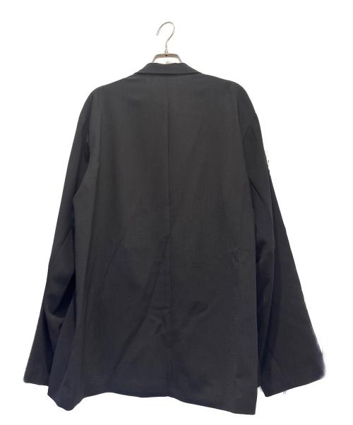 LAD MUSICIAN（ラッドミュージシャン）LAD MUSICIAN (ラッドミュージシャン) DRY CLOTH DOUBLE BREASTED JACKET ブラック サイズ:44の古着・服飾アイテム
