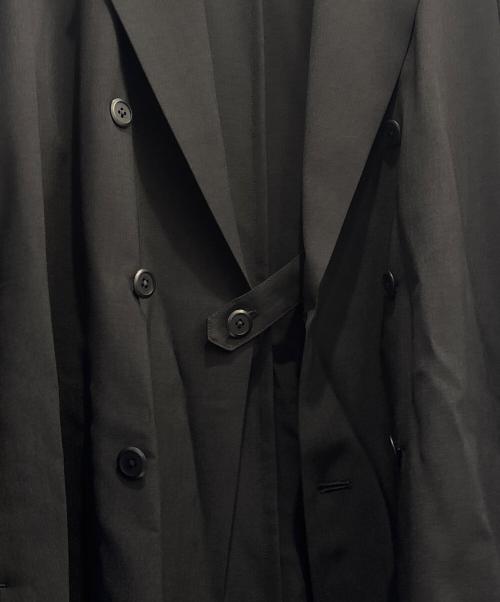 LAD MUSICIAN（ラッドミュージシャン）LAD MUSICIAN (ラッドミュージシャン) DRY CLOTH DOUBLE BREASTED JACKET ブラック サイズ:44の古着・服飾アイテム